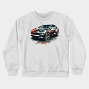 Tesla Model X Crewneck Sweatshirt